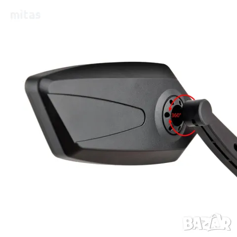 Луксозен комплект странични огледала за велосипед, 150 x 60мм, 360°, снимка 6 - Аксесоари за велосипеди - 48437480