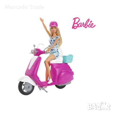Кукла Mercado Trade, Барби със скутер, снимка 2 - Кукли - 43119322