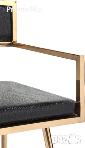 Комплект дизайнерски столове Kare Design Jazz Rosegold 79570 2броя Трапезни столове с подлакътници Д, снимка 6 - Столове - 44043241