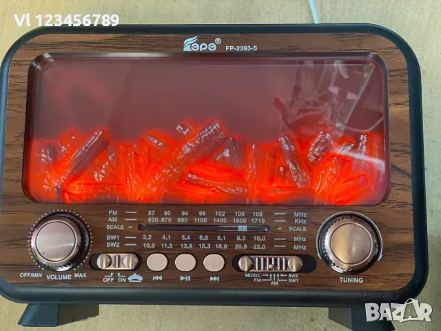 FP-2393S Bluetooth високоговорител, преносим соларен AM,FM,SW1-2-4 пламък, снимка 7 - Радиокасетофони, транзистори - 49760158