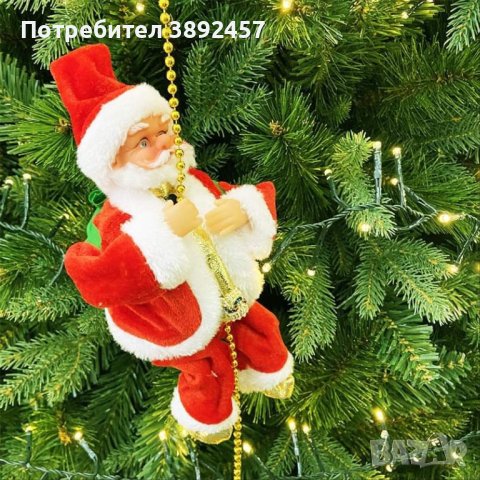 Катерещ се Дядо Коледа, снимка 3 - Декорация за дома - 42933498
