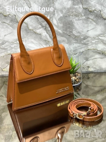 чанти JACQUEMUS - Le Chiquito Noeud 15 x 20 cm 💫💫💫 , снимка 2 - Чанти - 52225588