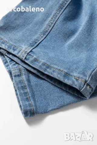 Дамски дънков гащеризон с катарама, снимка 9 - Гащеризони - 51968796