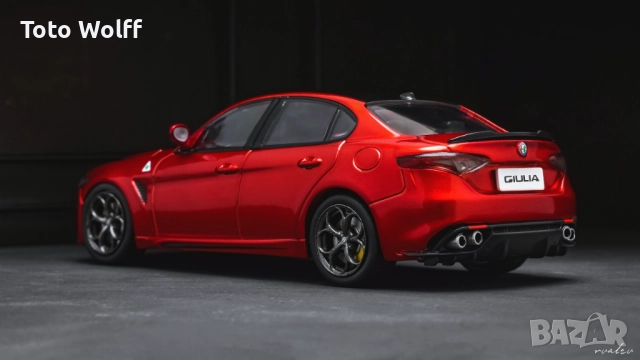 Alfa Romeo Giulia Quadrifoglio '2016 - Solido - 1/43, снимка 6 - Колекции - 52669339