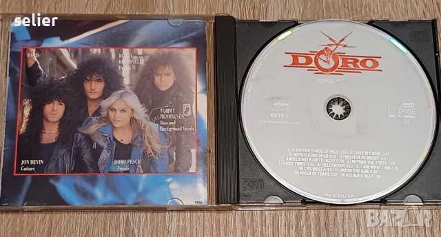 DORO-оригинален диск-MADE IN USA Американско издание Диска има дребни драскотини,които не пречат на , снимка 2 - CD дискове - 43426361