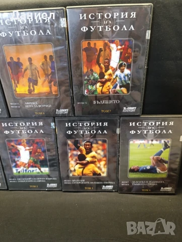 DVD колекция история на футбола, снимка 3 - DVD филми - 51150273
