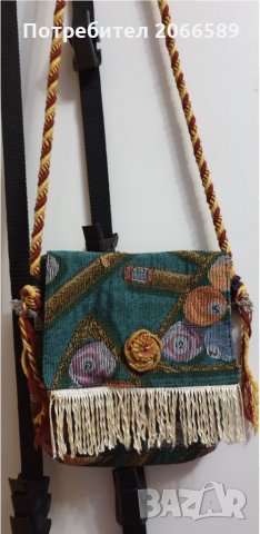 Дамска ретро арт чантичка , снимка 3 - Чанти - 27440577