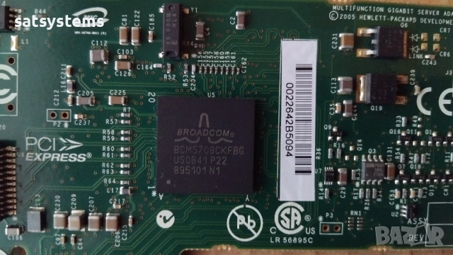  HP NC373T PCI Express Multifunction Gigabit Server Adapter, снимка 8 - Мрежови адаптери - 34168671