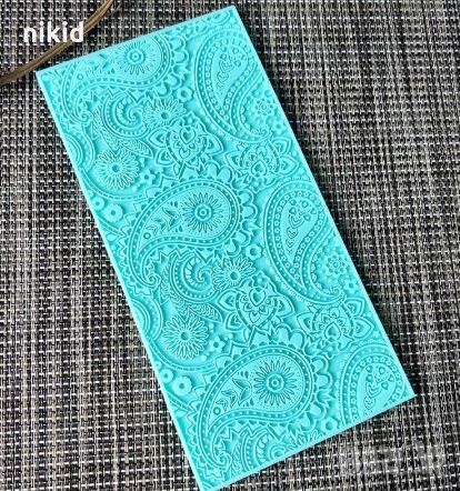 Дантела с множество елементи силиконов молд украса торта с гъмпейст