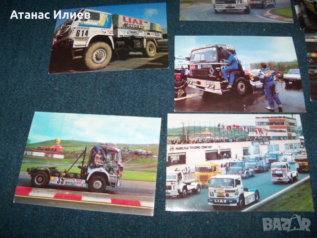 15 картички на състезателни камиони от Хунгароринг 1987г., снимка 8 - Други ценни предмети - 26287664