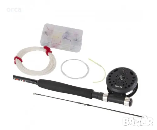 Мухарка за начинаещи рибари - комплект за муха Raven Fish-Xpro Fly Fishing Set