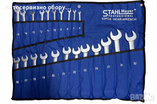 Звездогаечни тресчотни ключове чупещи 8-32мм , снимка 1