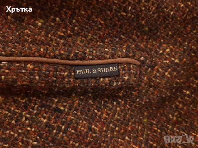 Paul & Shark Yachting - Оригинална мъжка жилетка с цип размер L, снимка 7 - Пуловери - 53011936