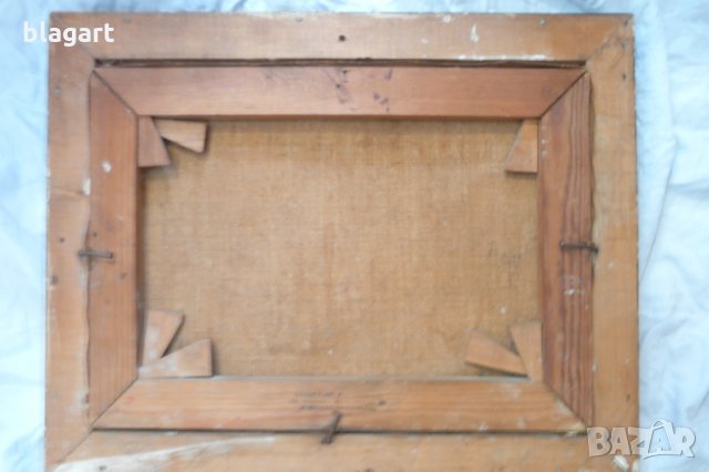 Стара картина "Натюрморт с череши", снимка 3 - Картини - 26326848