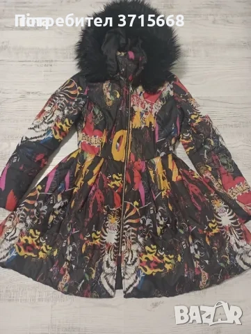 Дамско Яке Шушляк малко над коляното , снимка 3 - Якета - 51914598