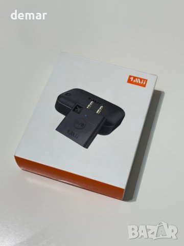 1Mii B05 Bluetooth 5.3 адаптер за слушалки с преносим калъф, бял, снимка 9 - Друга електроника - 43727117