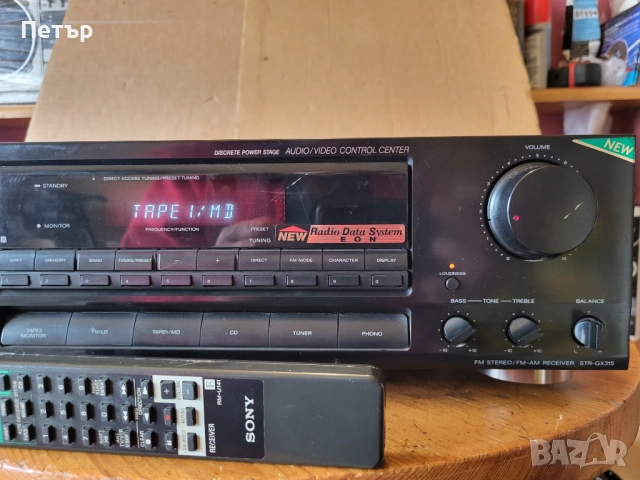 SONY STR-GX315 транзисторен ресийвър, снимка 4 - Ресийвъри, усилватели, смесителни пултове - 52185564