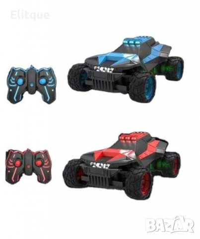 Високоскоростен джип с дистанционно управление – Светлина и дрифт във всяка игра, снимка 3 - Коли, камиони, мотори, писти - 52672661
