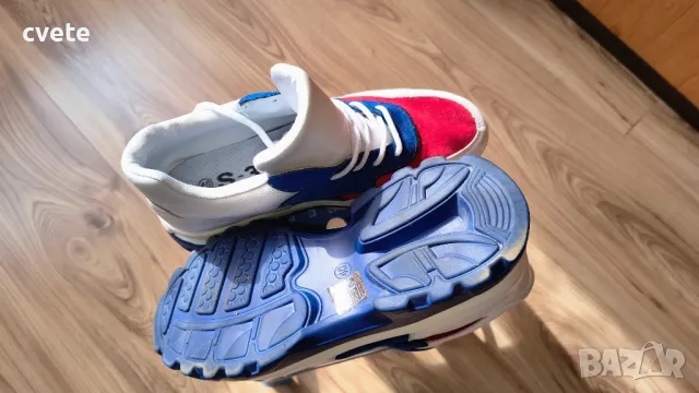 Дамски цветни кецове на платформа, снимка 3 - Маратонки - 49633819