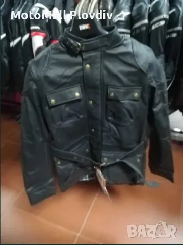 Яке за мотор кожено DBK кожа мото мотор писта чопър М