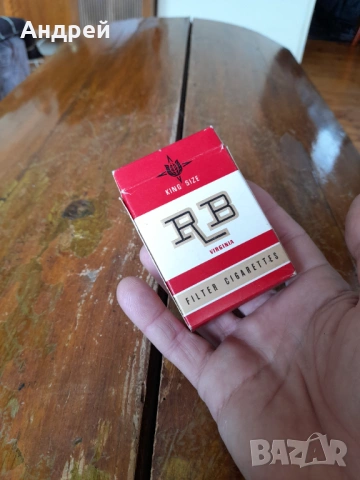 Стара кутия от цигари RB, снимка 3 - Колекции - 53609069