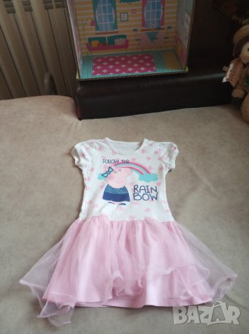 Лятна рокля Пепа Пиг, снимка 4 - Детски рокли и поли - 39199645
