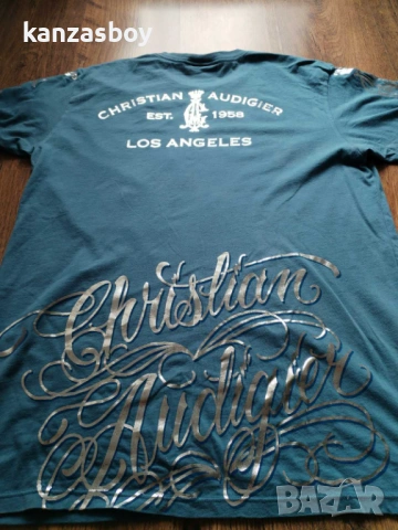 Christian Audigier - страхотна мъжка тениска Л