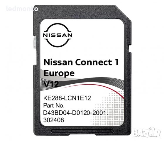 2023 NISSAN SD card Connect 1 картa навигация Нисан Qashqai Juke X-Trail