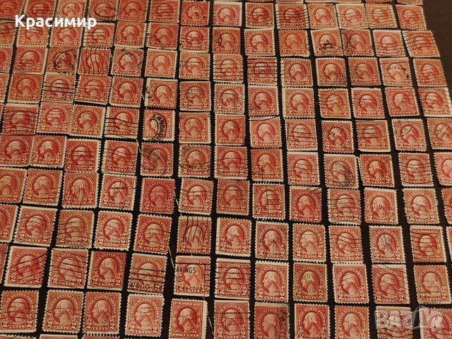 2 Цент Джордж Вашингтон. ПОЩЕНСКИ марки. 202 бр. , снимка 15 - Филателия - 52795086