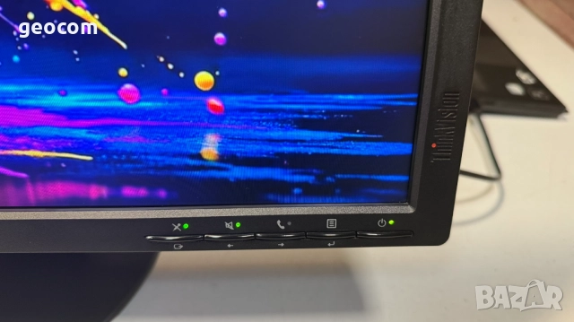 24" lenovo ThinkVsion T2424z FHD IPS монитор (1920x1080,7ms,D-SUB,HDMI,DP,SPK,CAM), снимка 5 - Монитори - 52823894
