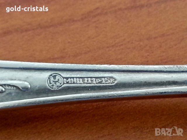 руски лъжици мнц, снимка 3 - Антикварни и старинни предмети - 28290823