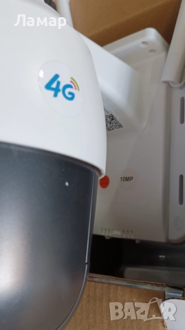 Соларна безжична въртяща камера 4G 10MP работи с СИМ SIM карта интернет, мобилни данни от тел. опер, снимка 5 - IP камери - 52119942
