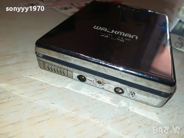 SOLD-SONY WM-EX1HG WALKMAN INOX-ВНОС SWISS G2605231403, снимка 10 - Радиокасетофони, транзистори - 40831112