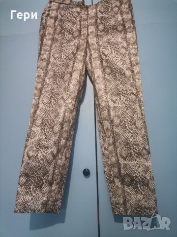Панталон в животински принт, снимка 3 - Панталони - 34935734