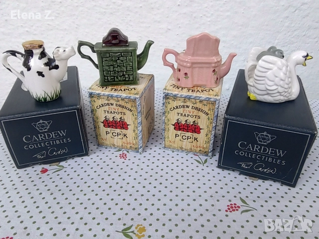Колекционерски чайници- орнаменти Paul Cardew, снимка 9 - Колекции - 52798508