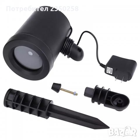 LED Коледен фенер украса Star Shower коледна лед лампа прожектор, снимка 4 - Прожектори - 27092193