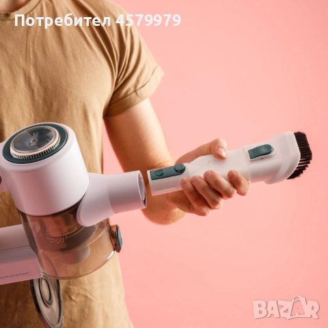 Безжична прахосмукачка Solac Turbobat Power - С HEPA филтър и LED четка, снимка 12 - Прахосмукачки - 51687558