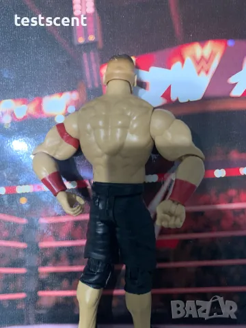Екшън фигура WWE John Cena Джон Сина Mattel Basic Black Shorts Red Bands figure играчка, снимка 8 - Колекции - 48438241