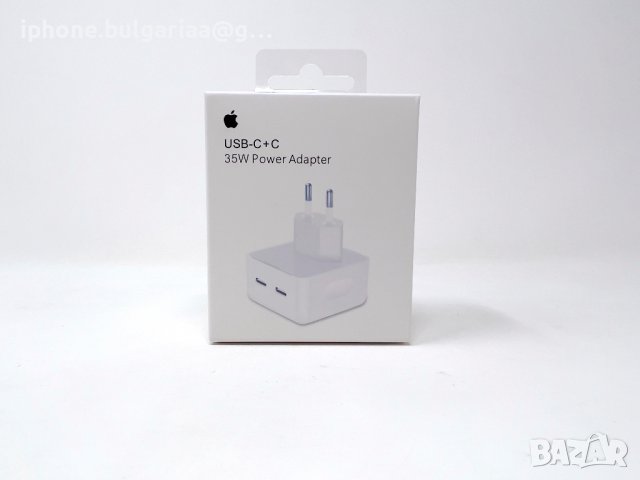 Адаптер зарядно DUAL USB C 35W Power Adapter Apple iPhone