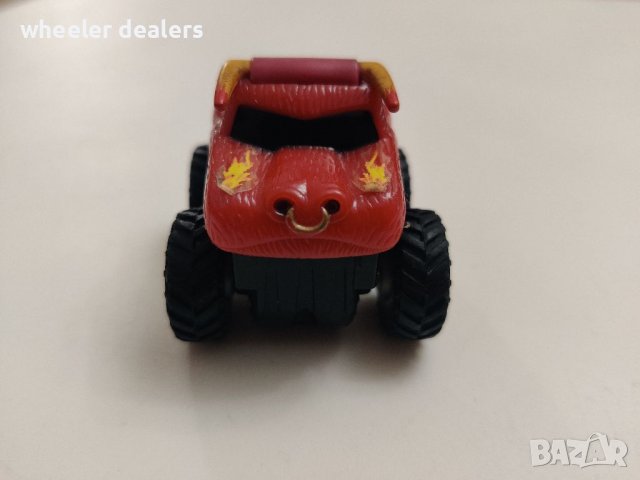 Пластмасова количка Hot Wheels Mini Monster Truck, снимка 6 - Коли, камиони, мотори, писти - 39531918