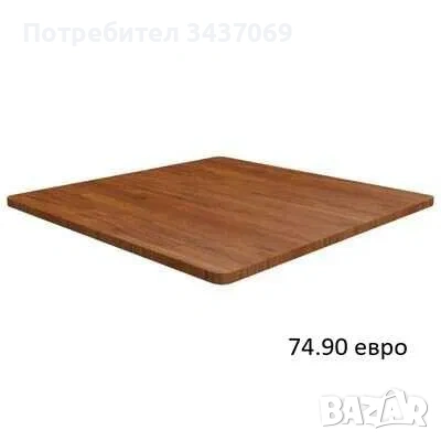 РАЗЧИСТВАМЕ СКЛАДА различни модели дървени плотове за маса Lars WOOD, снимка 8 - Маси - 53223760