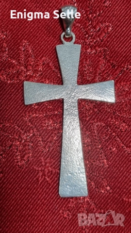 Сребърен кръст 925 , снимка 2 - Колиета, медальони, синджири - 52887651
