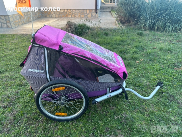 немско алуминиево ремарке "CROOZER", снимка 9 - Аксесоари за велосипеди - 52932865