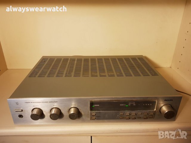 Philips Stereo Amplifier F 4215 / Стерео Усилвател Филипс Ф 4215, снимка 3 - Ресийвъри, усилватели, смесителни пултове - 27103430