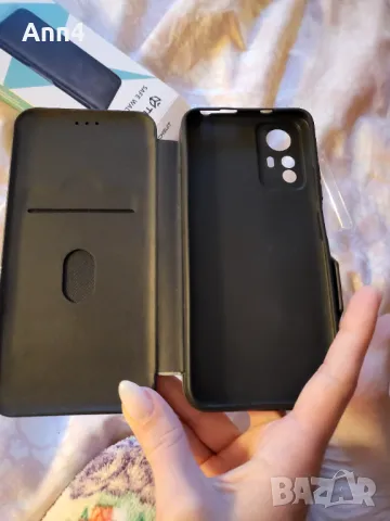 Кожен калъф 3а Xiaomi Redmi Note 12s, снимка 2 - Калъфи, кейсове - 50337778