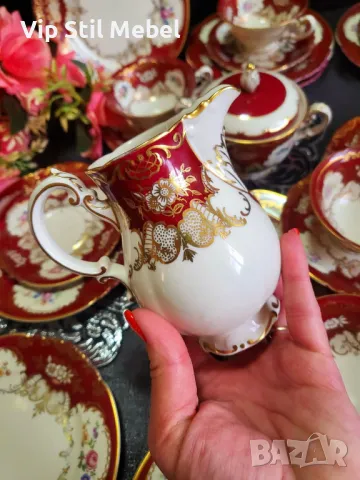 Königlich чашки с подложни чинийки и десертни чинийки , снимка 8 - Сервизи - 49445827