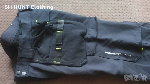 Bekken & Strom Full Stretch Work Trouser размер 46 / S изцяло еластичен работен панталон W4-658, снимка 5 - Панталони - 52613921