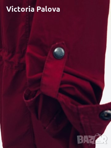 Леко яке GINA LAURA,цвят малина, снимка 6 - Якета - 28032462