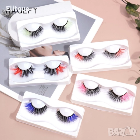 Цветни изкуствени мигли Magefy HZS458, снимка 2 - Други - 52831774