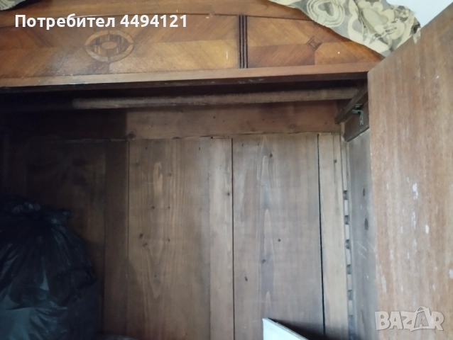 Гардероб старинен , снимка 2 - Гардероби - 51636068